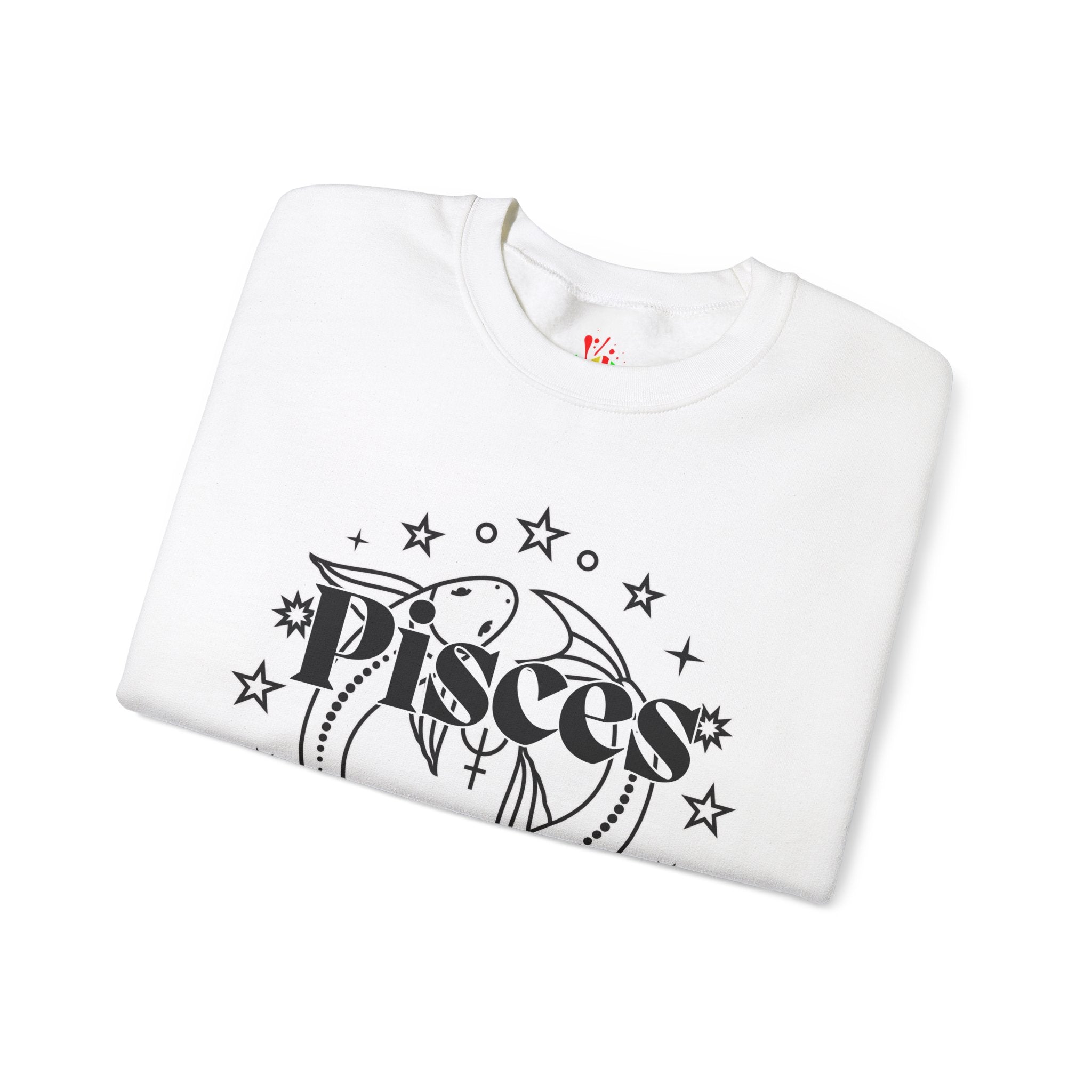 Pisces Unisex Casual Crewneck Sweatshirt